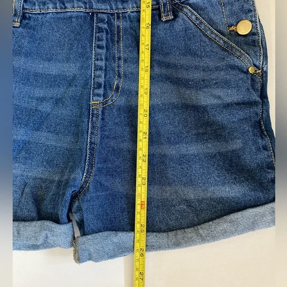 Chillipop | Girl Denim Overall Shorts & Top - Picture 6 of 6